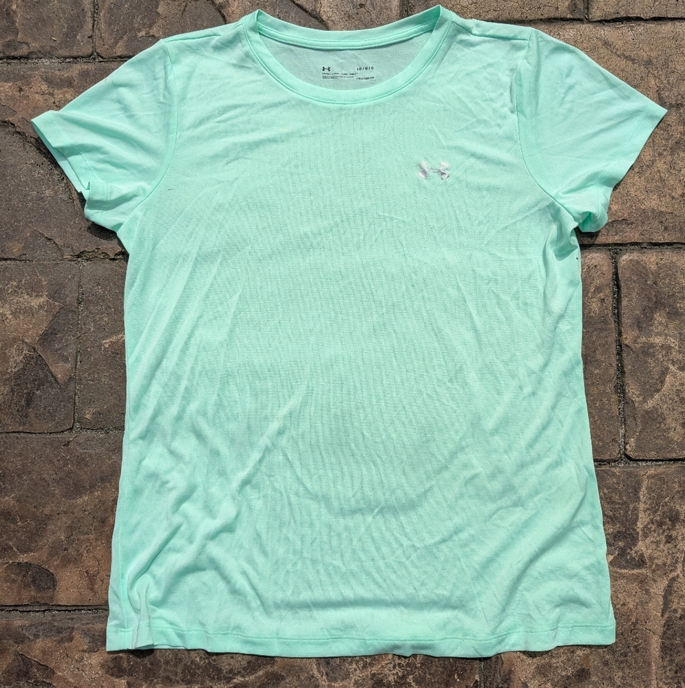 Under Armour Women's Mint Green T-Shirt
